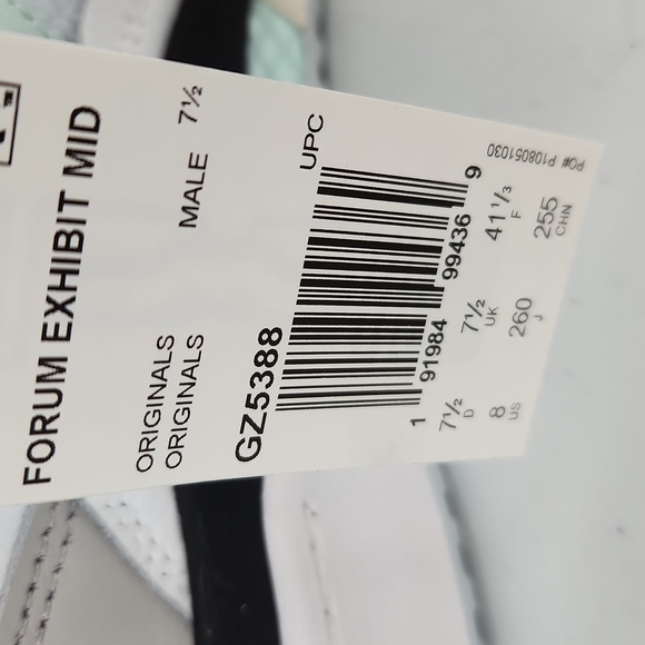 Adidas Forum Exibit Mid White Halo Mint - Picture 6 of 7